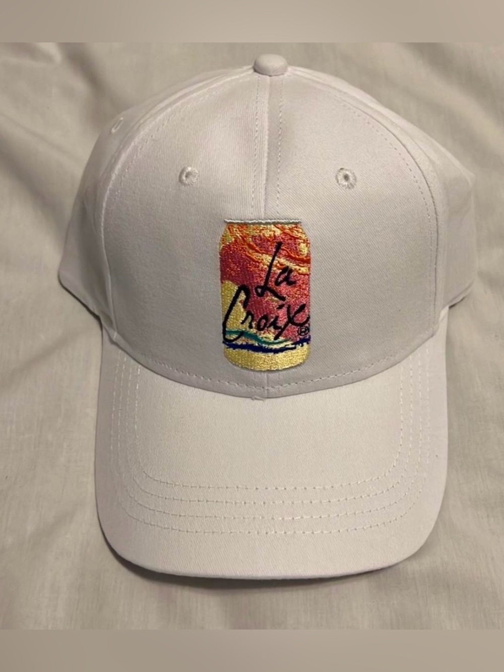 NEW! La Croix White Baseball Cap